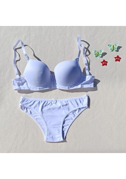 Push Up Dolgulu Micro 3'lü Sütyen ve Külot Iç Çamaşır Takımı modelleri