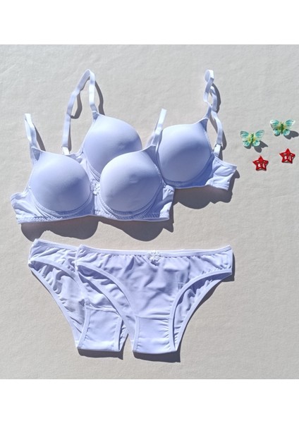 Push Up Dolgulu Micro 2'li Sütyen ve Külot Iç Çamaşır Takımı