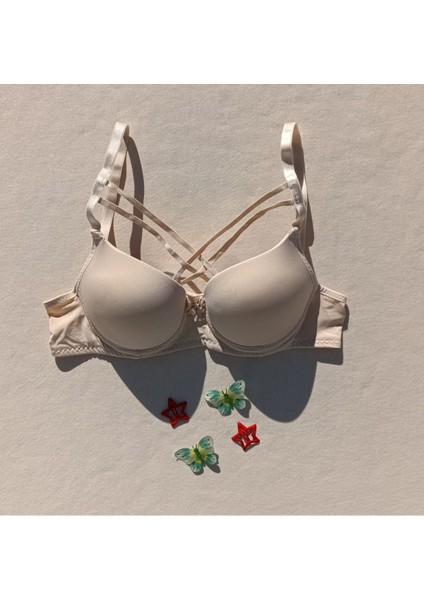 Push Up Destekli Dolgulu Çapraz Ipli Micro Sütyen modelleri