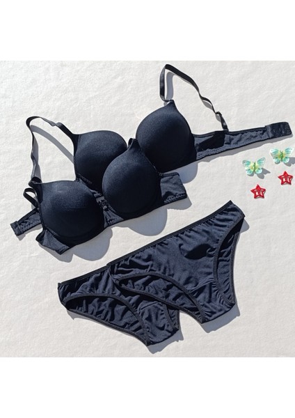 Push Up Dolgulu Micro 2'li Sütyen ve Külot Iç Çamaşır Takımı