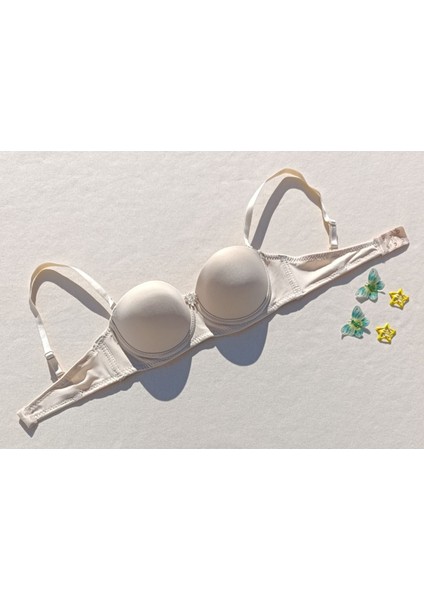 Çıkarılabilir Askılı Straplez Push Up Dolgulu Destekli Sütyen fırsatları