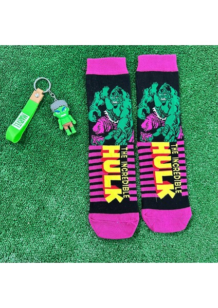 Hulk Çorap & Anahtarlık Takım
