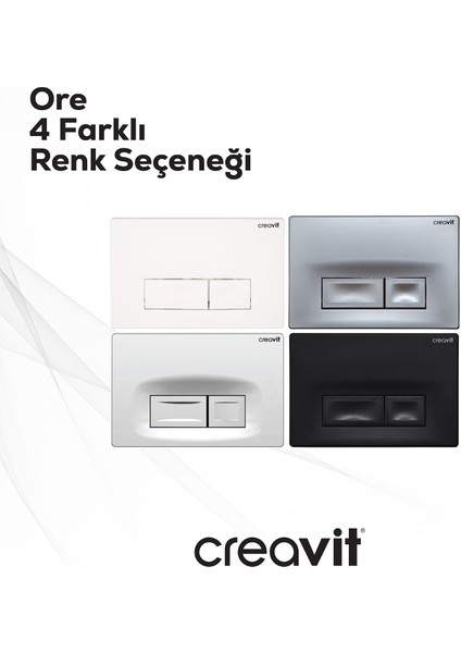 Ore Parlak Krom Kaplama Kumanda Paneli