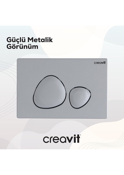 Spa Mat Gri Boyalı Kumanda Paneli