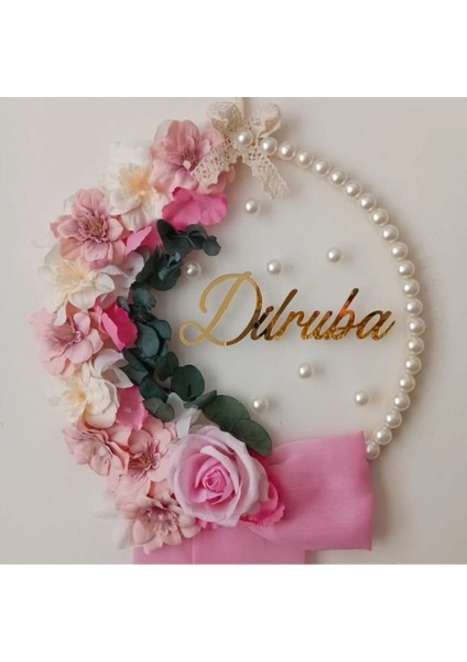 Melisa Bebek Odası Kapı Süsü Isimli