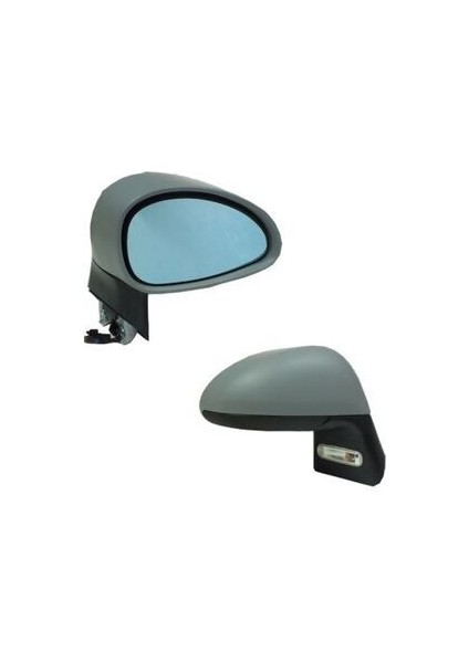 E-2136 Dış Dikiz Aynası C4 Elektrikli Katlanır Ayna 04/10 Astarlı Sensörlü Sağ