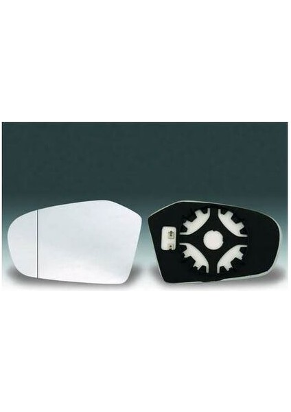 L-1127 Dış Dikiz Ayna Camı Sol (Elektrikli, Kor Noktalı) W169 04-08 W245 04-08