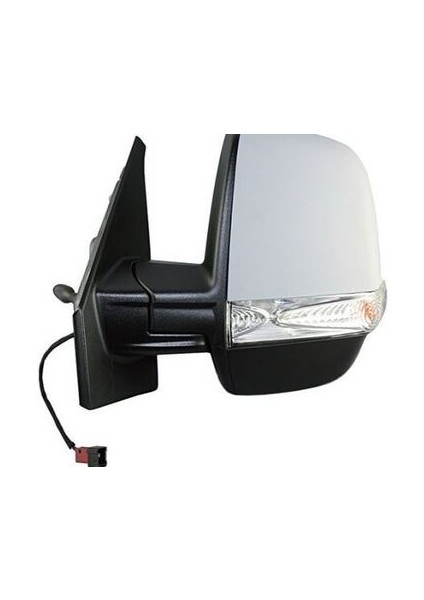 E-3665 Dış Dikiz Aynası Mekanik Sinyalli Çift Camlı Astarlı Sol Doblo Pratıco 10-