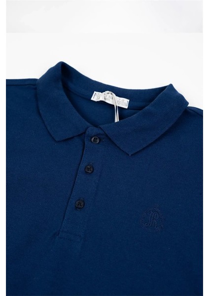 Erkek Çocuk Lacivert Polo Yaka Mevsimlik Sweatshirt modelleri