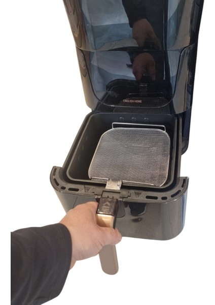 English Home Aıf 2030 Xl Sıcak Air Fryer Uyumlu Buhar Izgarası ve Yağ Önleyici Aparat