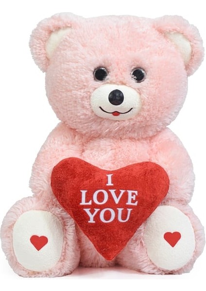 Kutu Içerisinde Sevgiliye Özel Kalpli (I Love You) Yazılı Sevimli Peluş fırsatları