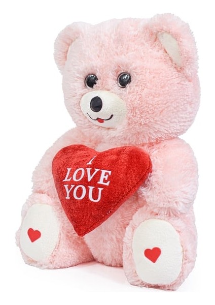 Kutu Içerisinde Sevgiliye Özel Kalpli (I Love You) Yazılı Sevimli Peluş indirimleri