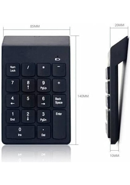 Numeric Keypad-Numpad-Usb Kablolu Keypad 18 Tuş Numped Keyped Say