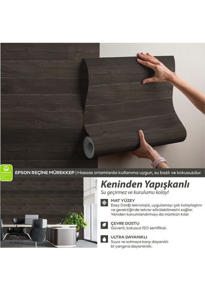 Ahşap Desenli Kendinden Yapışkanlı Duvar Kağıdı, Dıy Duvar Kağıdı, Mutfak Duvar Kağıdı fiyatları