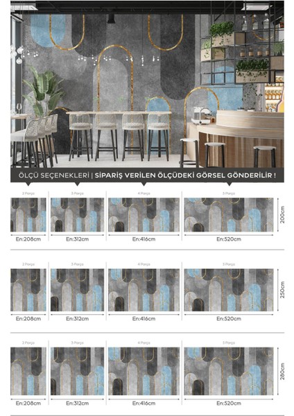 Modern Soyut Geometrik Duvar Kağıdı, Salon Duvar Kağıdı, Ofis Için Duvar Kağıdı