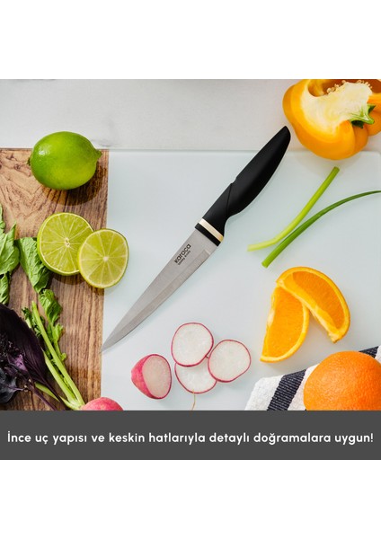Proofcut 6 Parça Siyah Bıçak Seti