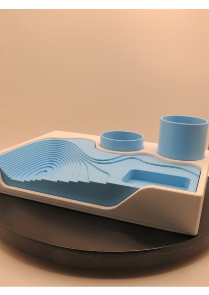 Kademeli Masaüstü Düzenleyici – Modern ve Fonksiyonel Organizer | 3D Baskı Tasarım