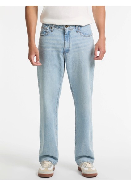 Guess Erkek Mavi G15 Relaxed Taper Jean fiyatları