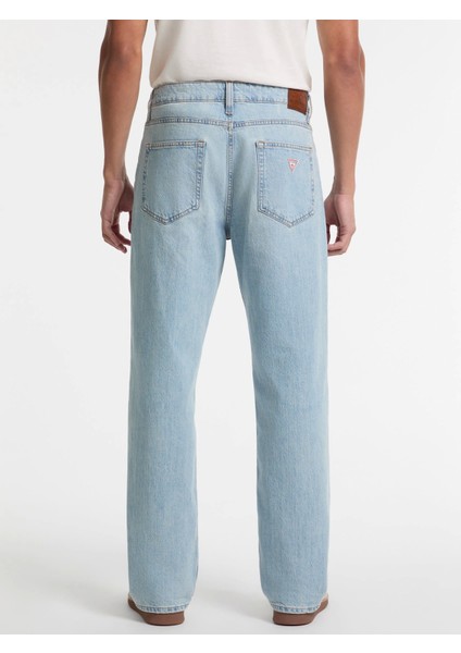 Guess Erkek Mavi G15 Relaxed Taper Jean indirimleri