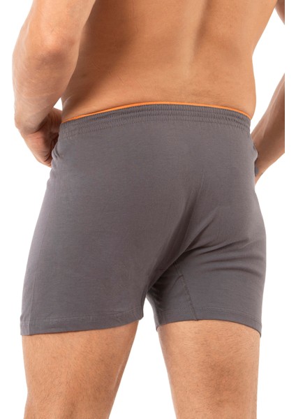 Özkan 0041 3'lü Paket Erkek %100 Pamuklu Şardonlu Klasik Rahat Kesim Havlu Bel Süprem Penye Boxer modelleri