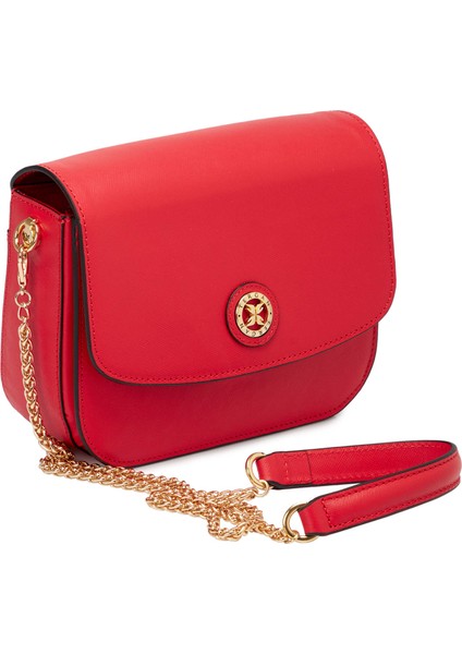 Kırmızı Hakiki Deri Kadın Çapraz Askılı Çanta - S24K1BC79933-S7U fiyatları