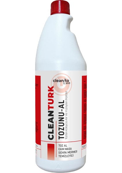 Tozunu- Al Limon Karbonat Temizleyici | Cam Ocak ve Mutfaklarda Doğal Hijyen 1 Lt
