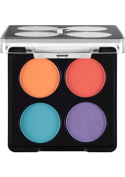 Color Palette Ince Yapılı & Mat Bitişli/ışıltılı 4'lü Göz Farı Paleti