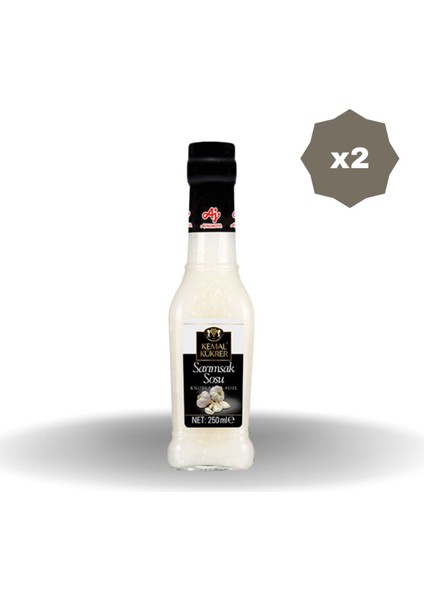 Sarımsak Sosu 250 ml - (2 Adet)
