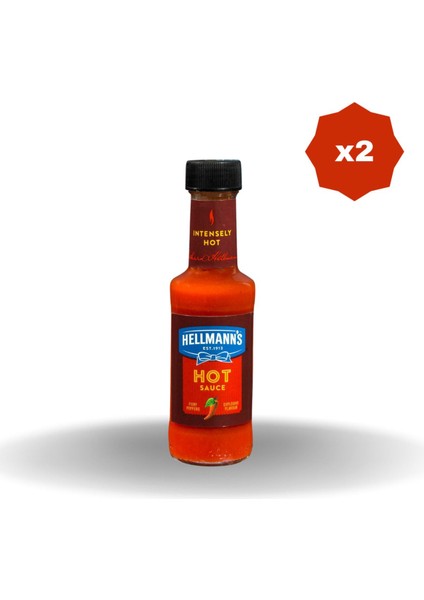 Hellman's Sos Acı 95 ml x 2 Adet