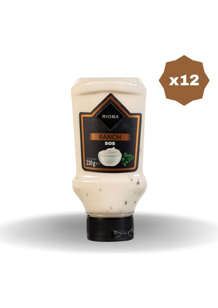 Ranch Sos 230 gr x 12 Adet