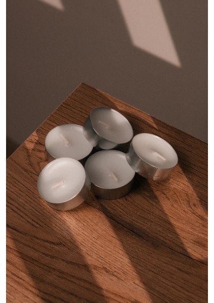 5'li Tealight Mum | Dekoratif | Mumluk | Hediyelik | 4 Saat fiyatları
