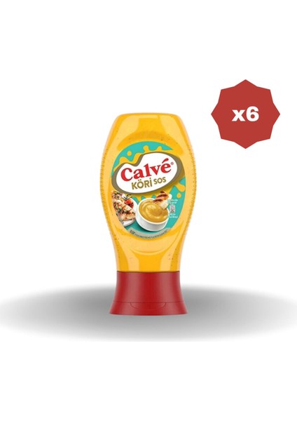 Köri Sos 260 gr - (6 Adet)