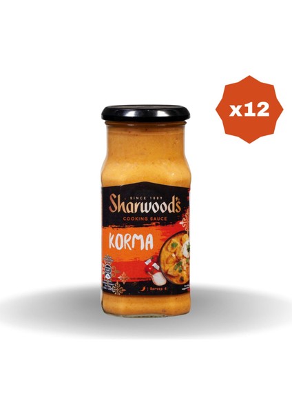 Sharwoods Hint Köri Sos Korma 420 gr x 12 Adet