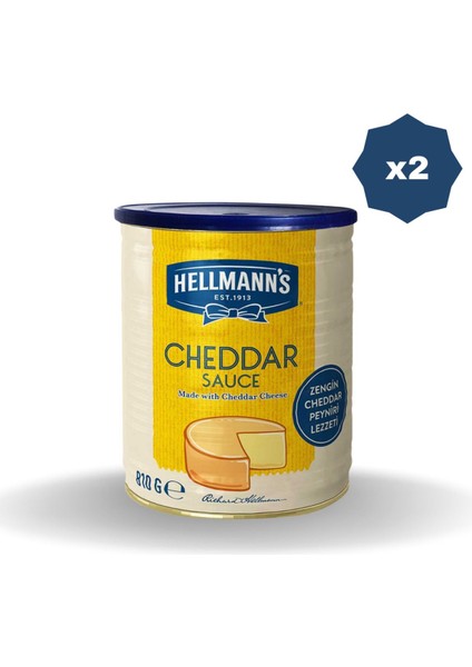 Hellman's Fs Cheddar Sos 810 gr x 2 Adet