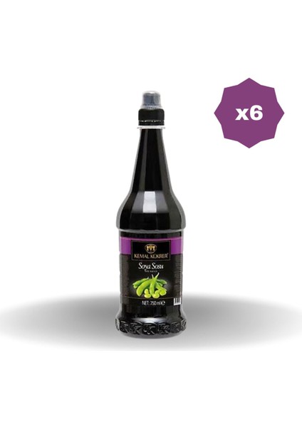 Soya Sosu Pet 750 ml - (6 Adet)