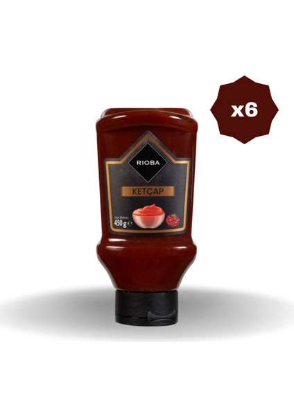 Ketçap 460 gr x 6 Adet