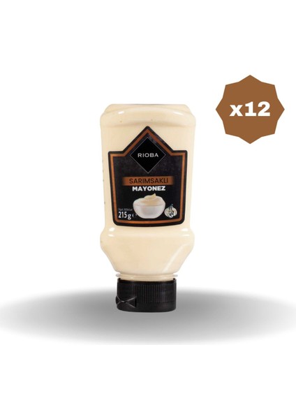 Mayonez Sarımsaklı 215 gr x 12 Adet
