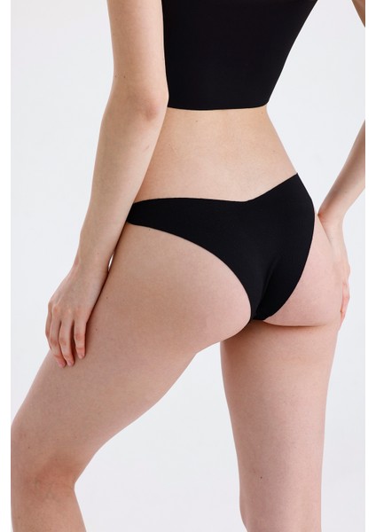 Dikişsiz Lazer Kesim Kadın Brezilyan Külot 6’lı Set - Seamless Iç Çamaşırı fırsatları