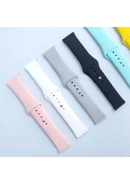 Xiaomi Redmi Watch 5 Active / Lite Uyumlu 22MM Jel Silikon Kordon