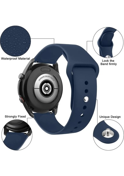 Huawei Watch Gt3 / Gt4 / Gt5 / Gt5 Pro 46MM Uyumlu 22MM Jel Silikon Kordon modelleri