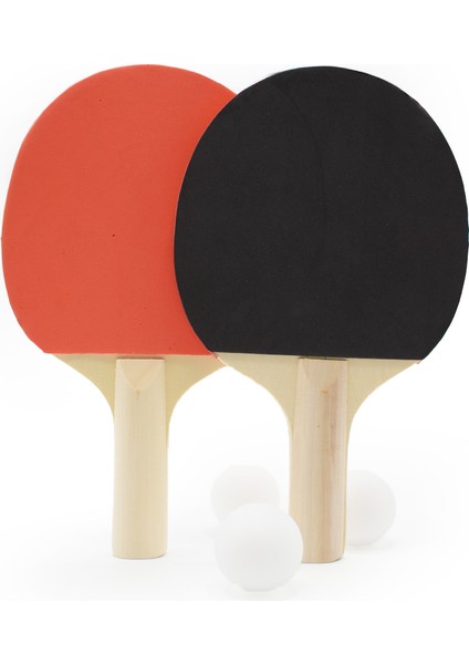 Masa Tenisi Seti - 2 Masa Tenisi Raketi + 3 Pinpon Topu