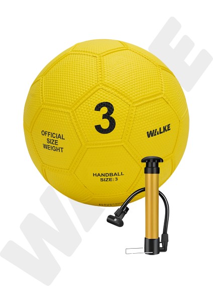 Premium 3 Numara Kauçuk Hentbol Topu Pompa Hediyeli fiyatları