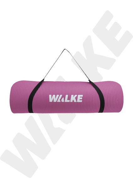 Premium 10 mm Taşıma Askılı Pilates Minderi Yoga Matı Pembe