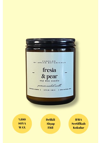 Fresia&pear - Kokulu Soya Mumu