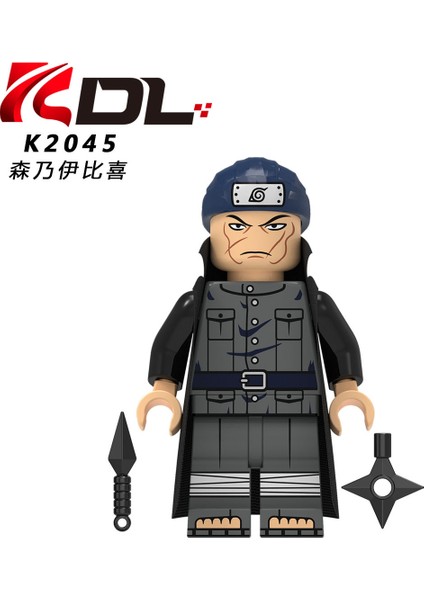Naruto Yapı Taşları Minifigure Küçük Parçacık Takılabilir Bebek Oyuncak Çantası (Yurt Dışından)