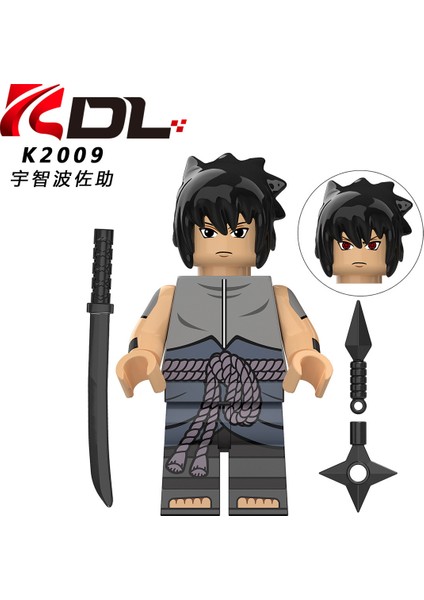 Naruto Yapı Taşları Minifigure Küçük Parçacık Takılabilir Bebek Oyuncak Çantası (Yurt Dışından)