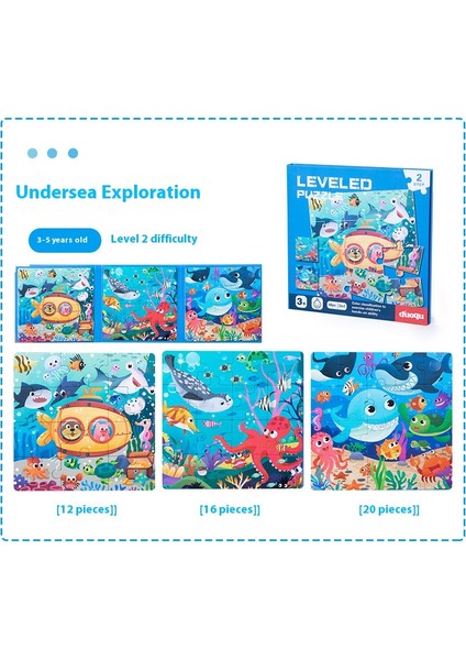 Büyük Blok Gelişmiş Manyetik Bulmaca Kitabı Erken Eğitim Eğitici Çocuk Oyuncağı (Yurt Dışından)