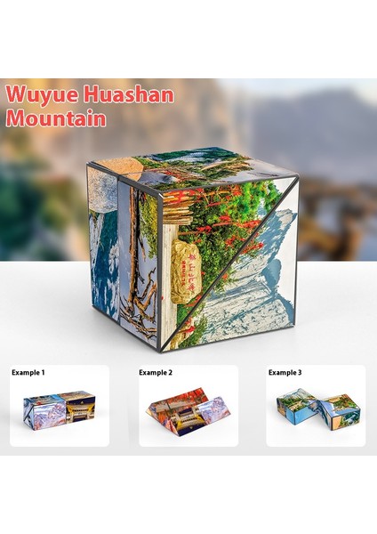 Çeşitli Geometri Manyetik Rubik Küp Akıllı 3D Çocuk Eğitici Oyuncak (Yurt Dışından)