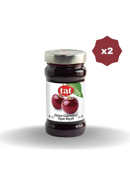 Vişne Reçeli 380 gr - (2 Adet)