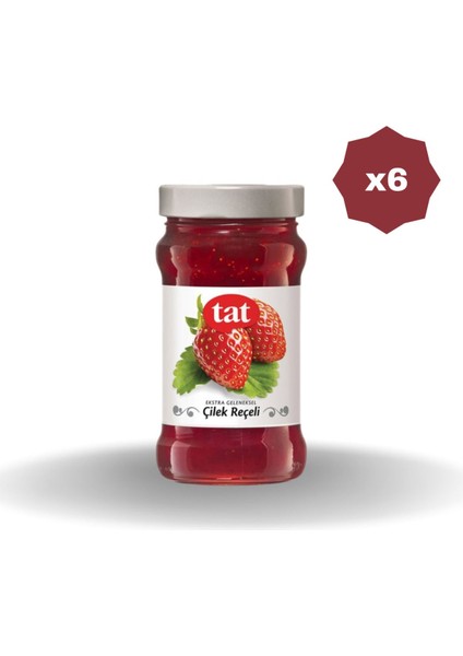 Çilek Reçeli 380 gr - (6 Adet)